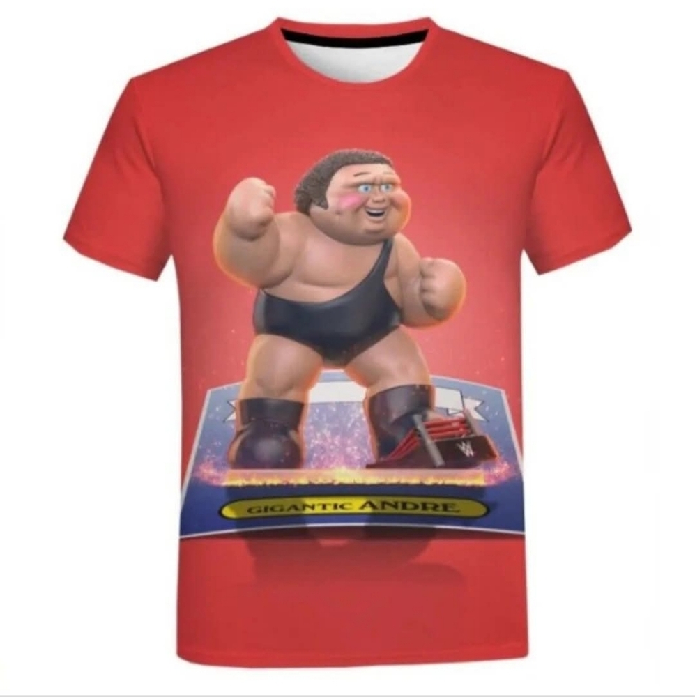 GARBAGE PAIL KIDS Gigantic Andre GRAPHIC T-SHIRT SHORT SLEEVE